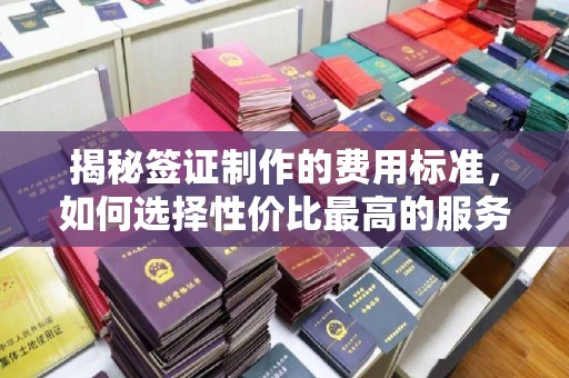 丹东揭秘签证制作的费用标准，如何选择性价比最高的服务？