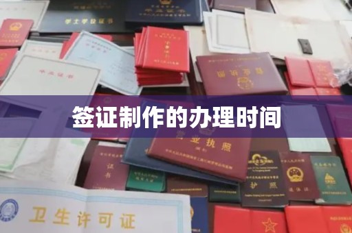 洛南签证制作的办理时间